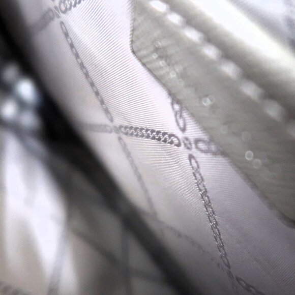 MICHAEL Michael Kors Small Gray Silver Hardware Hand Bag Shoulder Strap - Picture 11 of 13